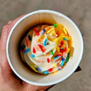 Pumpkin Swirl Paw Cup