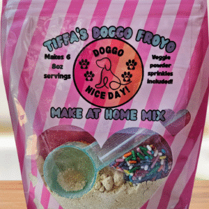 Tiffa’s Doggo FroYo Make-At-Home Mix: Peanut Butter & Banana