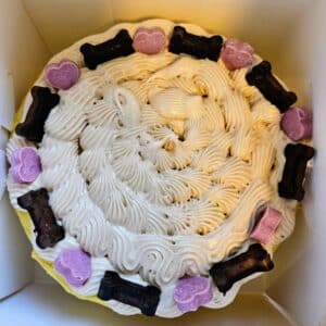 Doggo Pawty 5 inch Round Cake